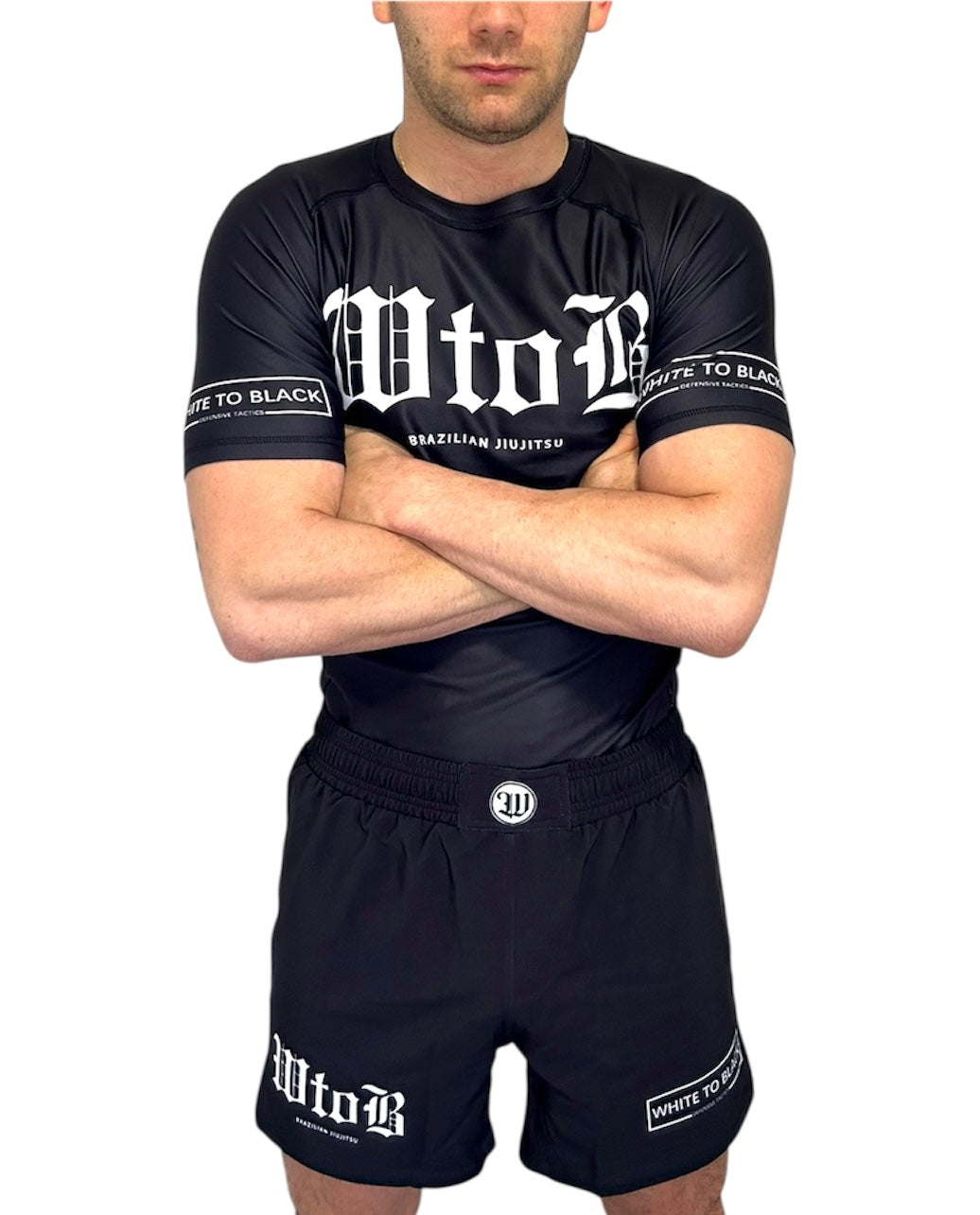 Rashguard negra mma bjj grappling
