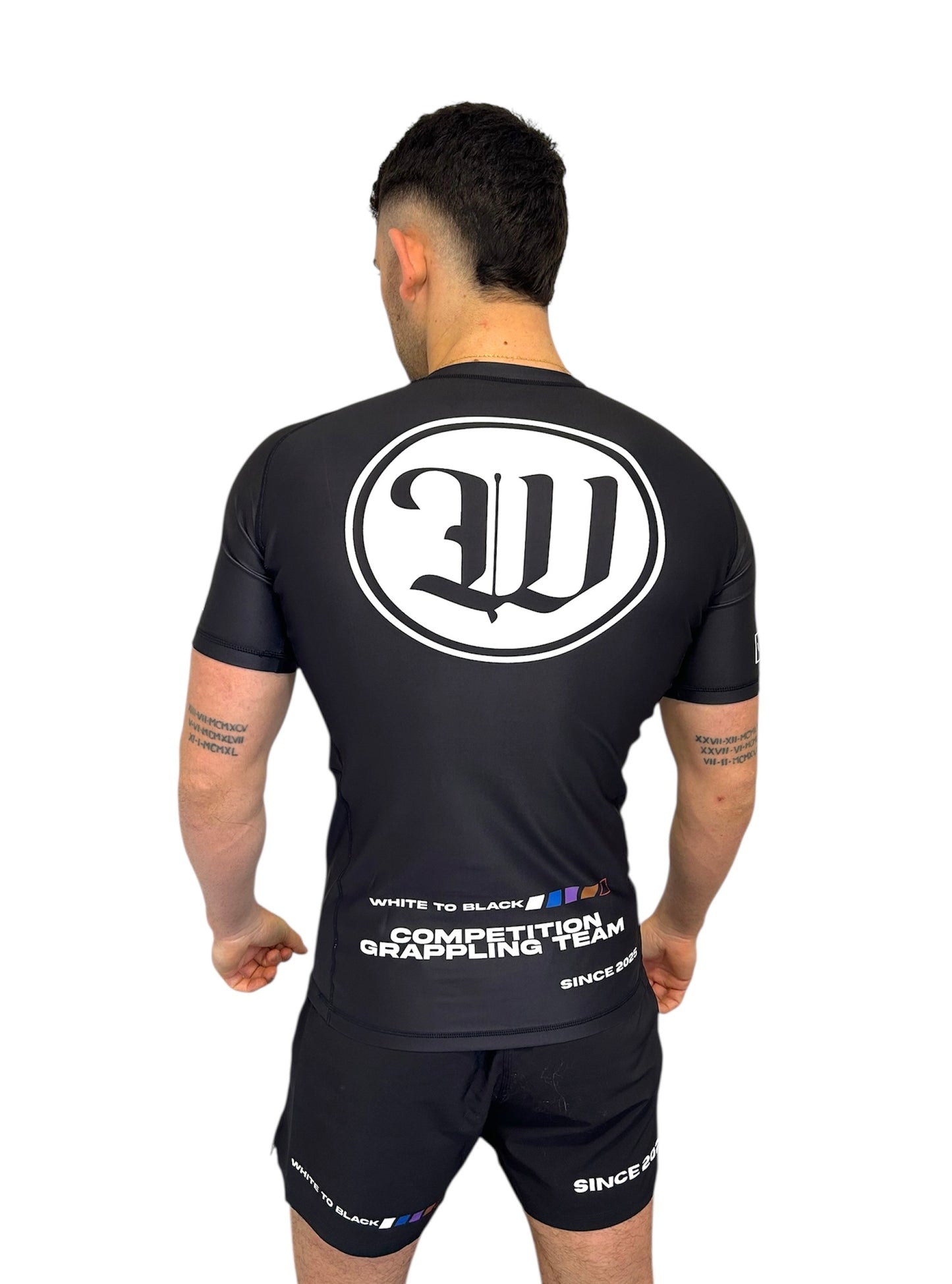 Rashguard negra espalda