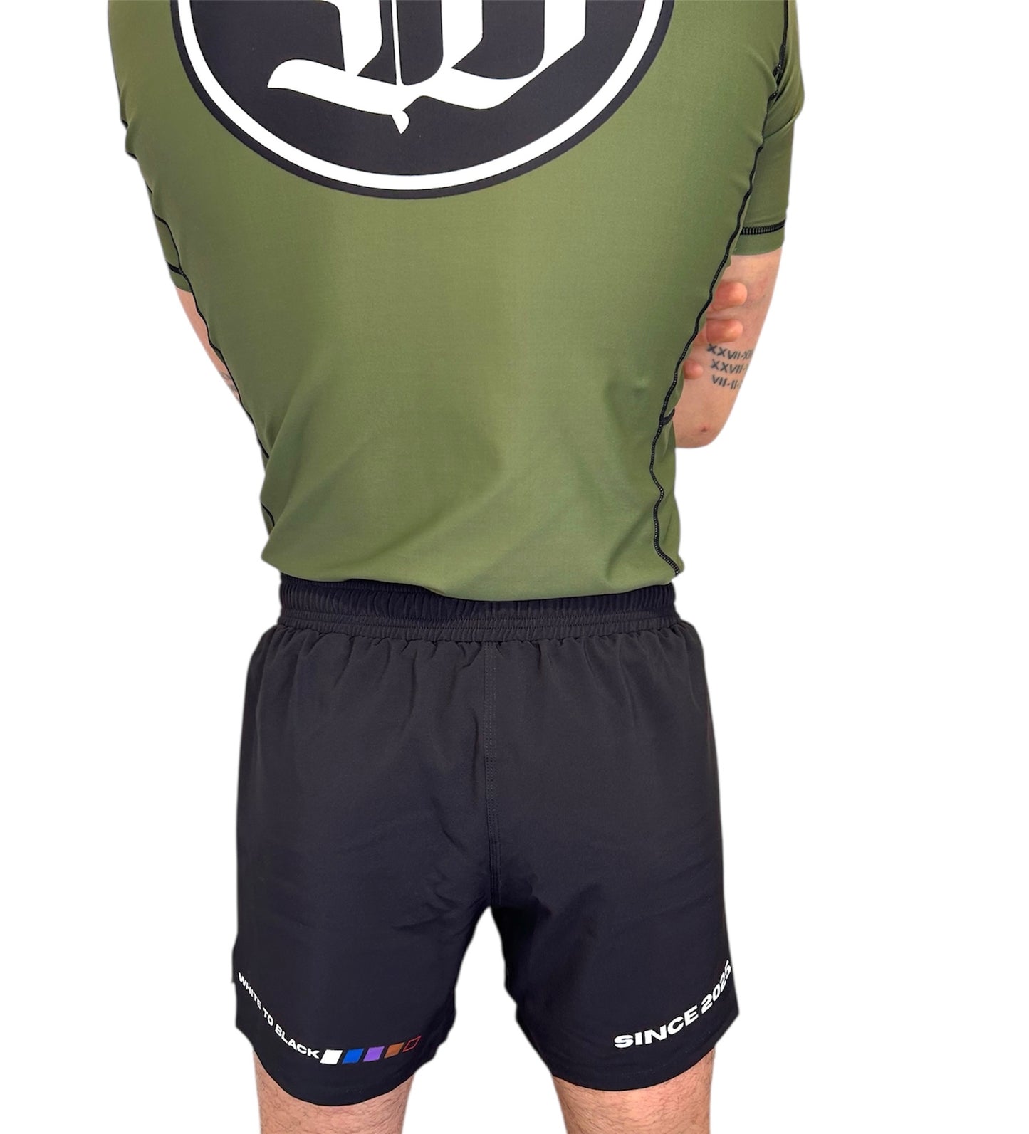 Espalda short mma