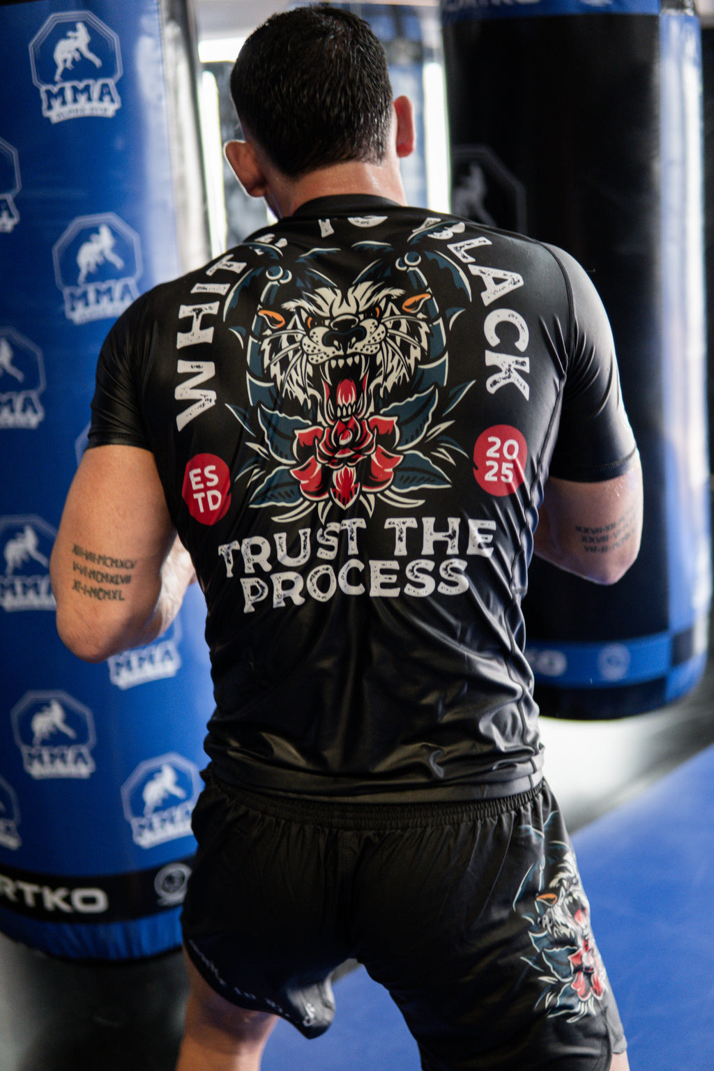 Rashguard Black Tiger