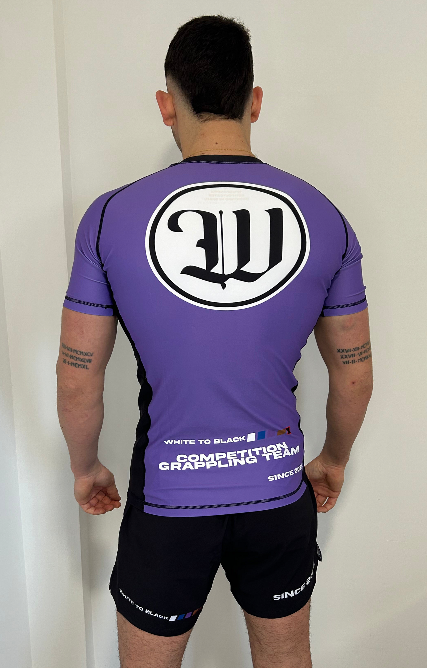 Rashguard Purple and Black