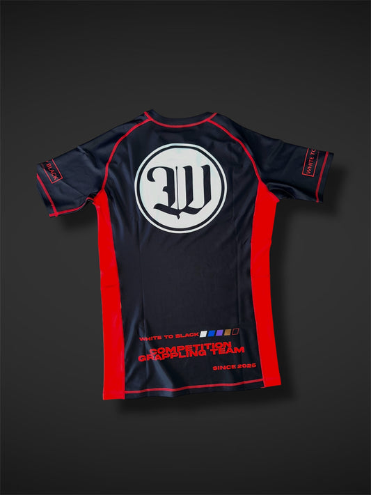 Rashguard Black and Red