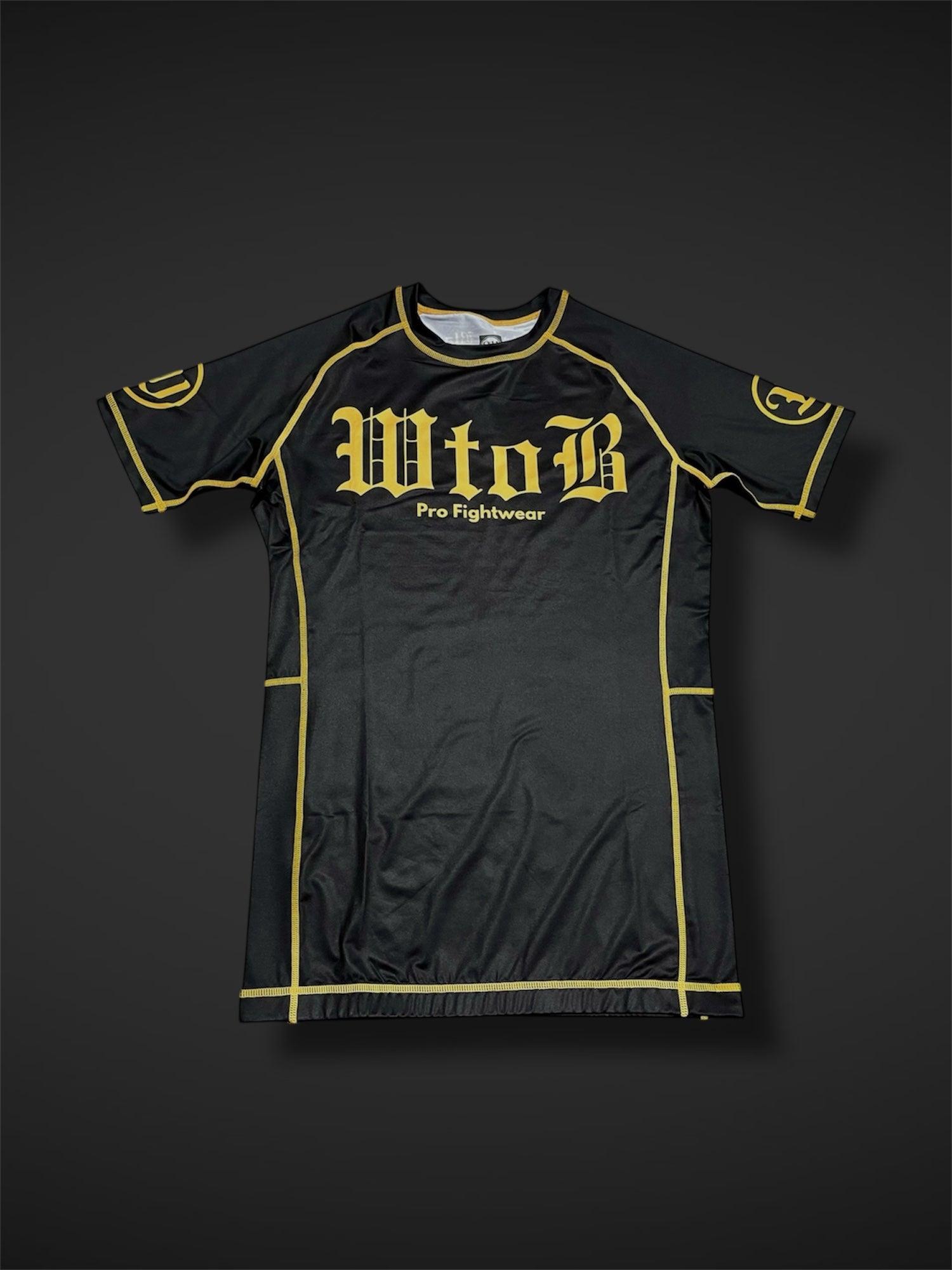 Rashguard Negro & Amarillo