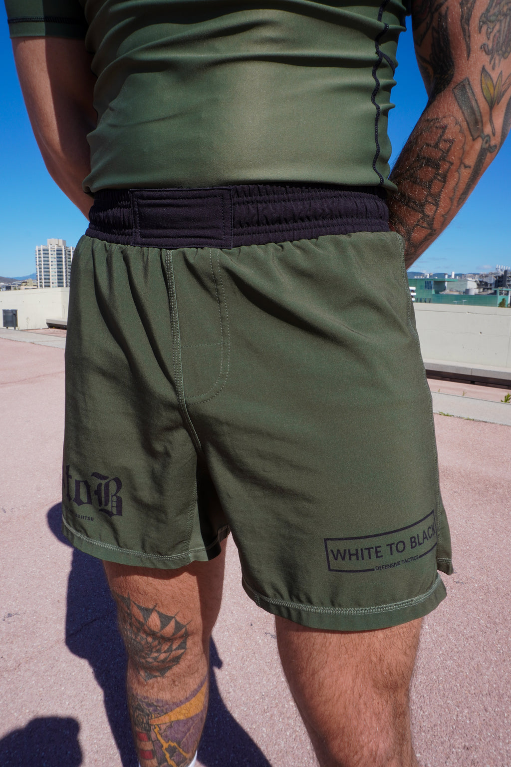 Short Military Green