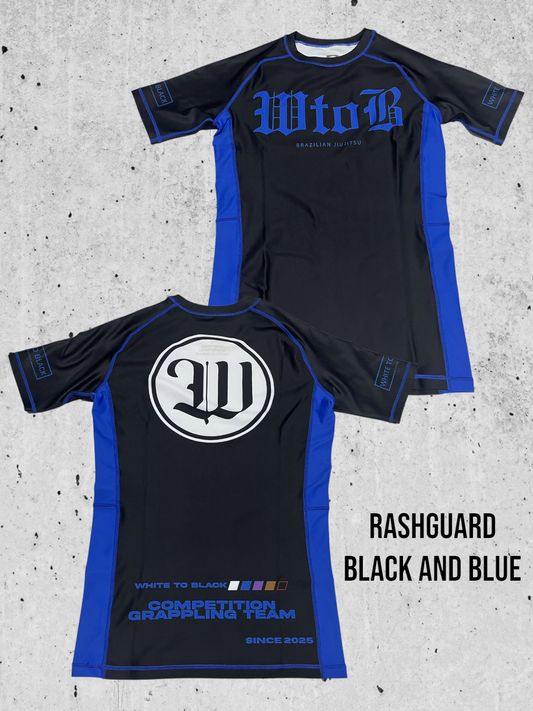 Rashguard Black and Blue