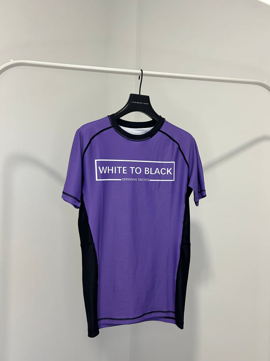 Rashguard Purple and Black