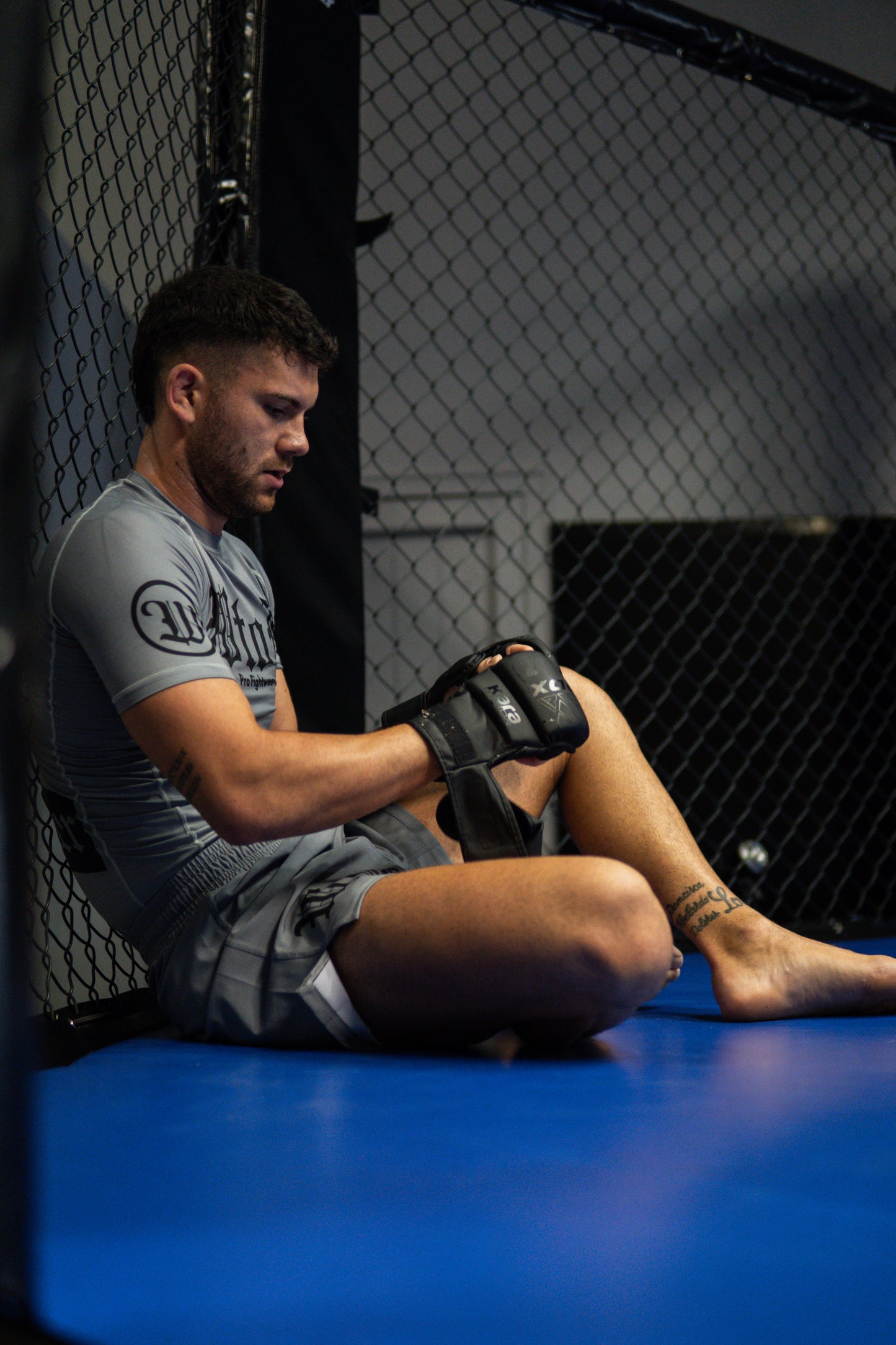 Rashguard + Short Gris Mate