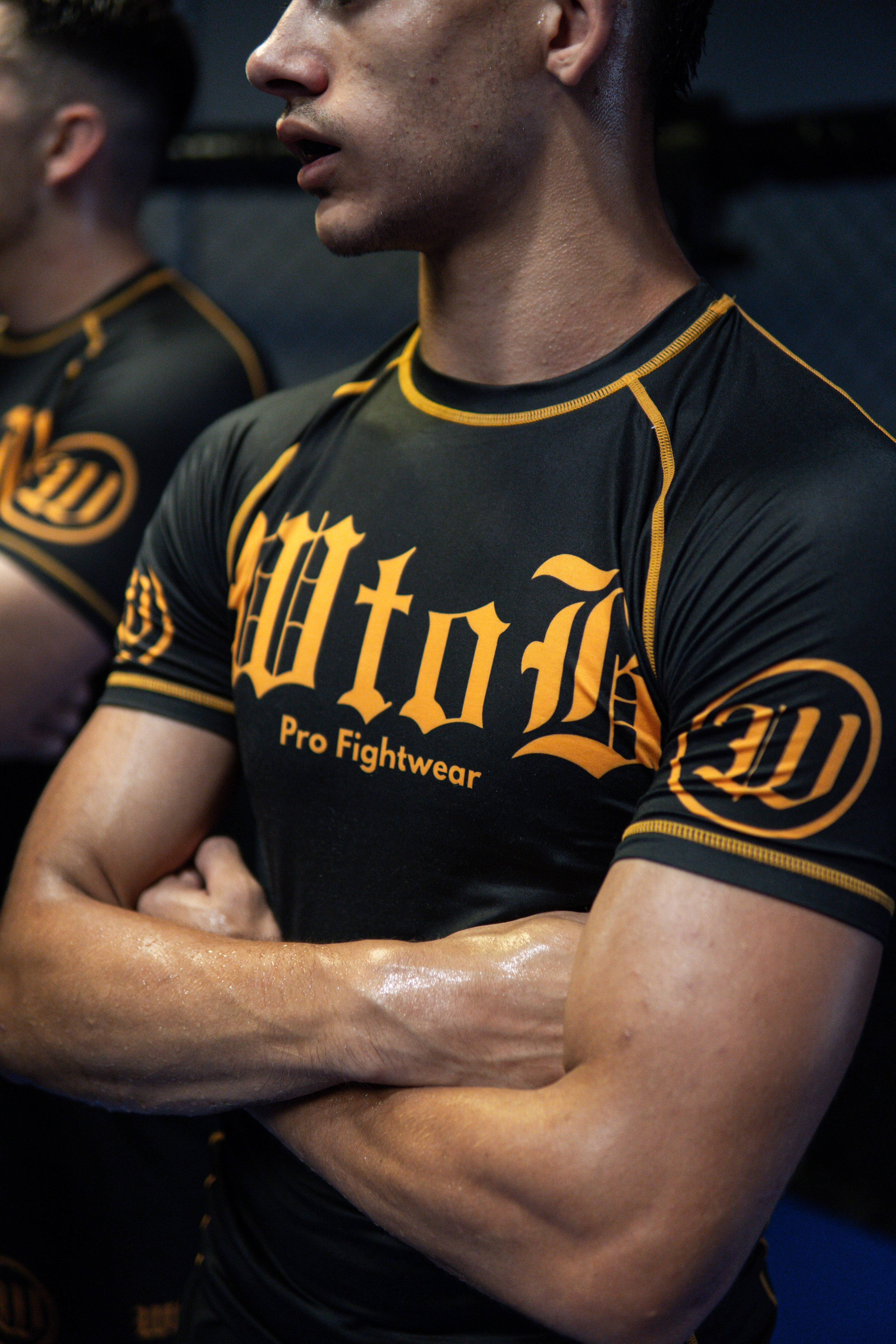 Rashguard Negro & Amarillo