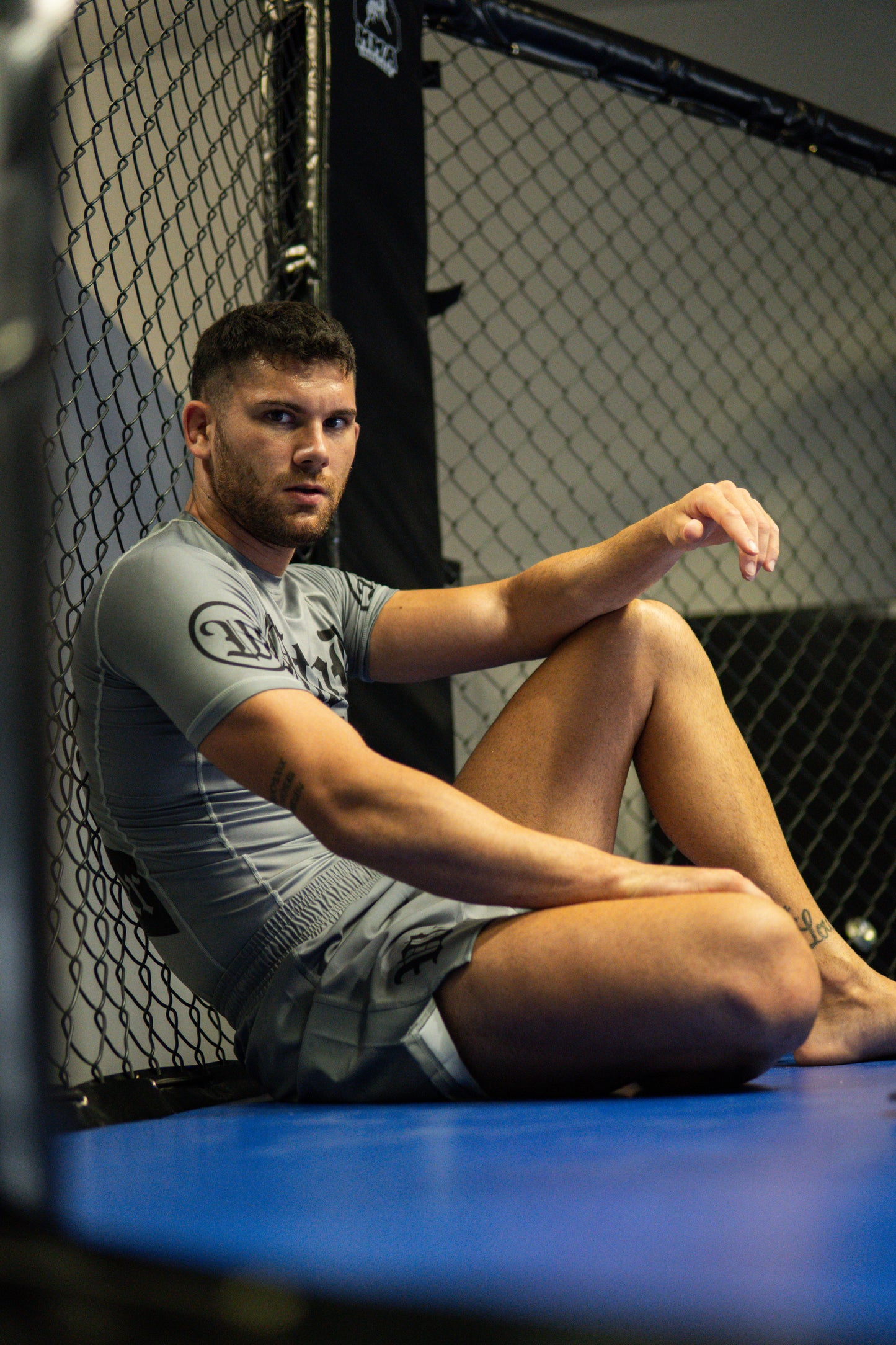 Rashguard + Short Gris Mate