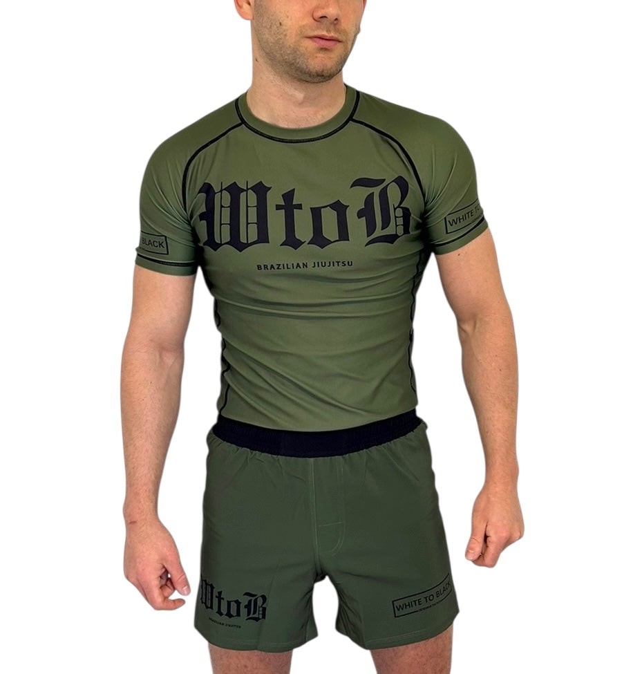 Short bjj verde
