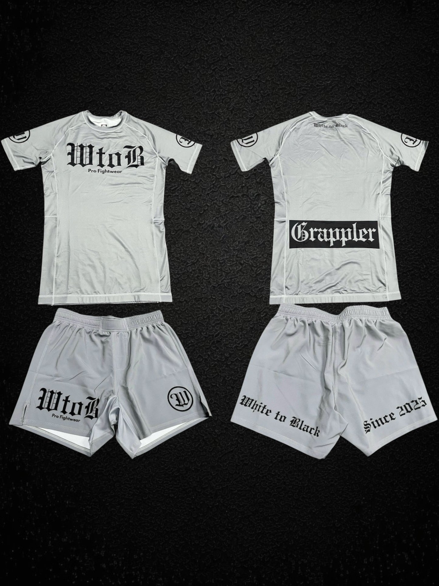 Rashguard + short gris