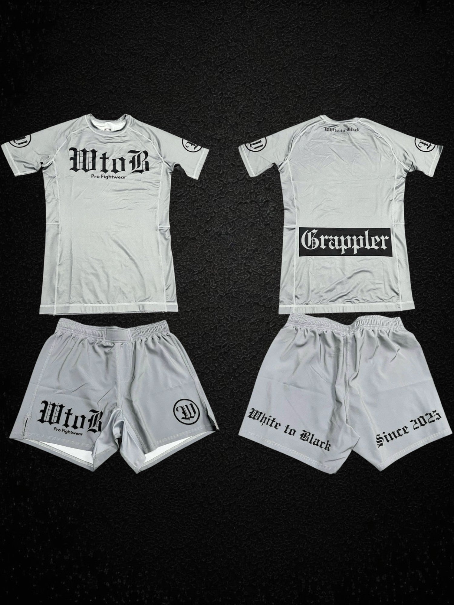 Rashguard + short gris