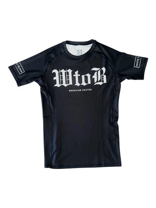 Rashguard negra bjj mma jiujitsu 