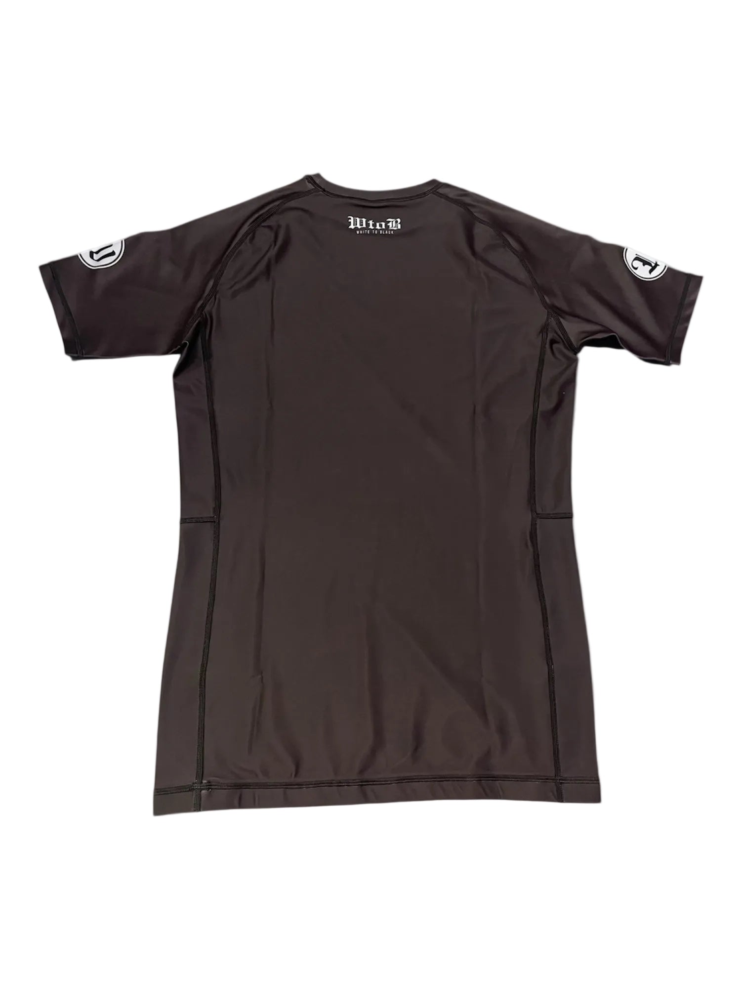 Rashguard marrón espalda 
