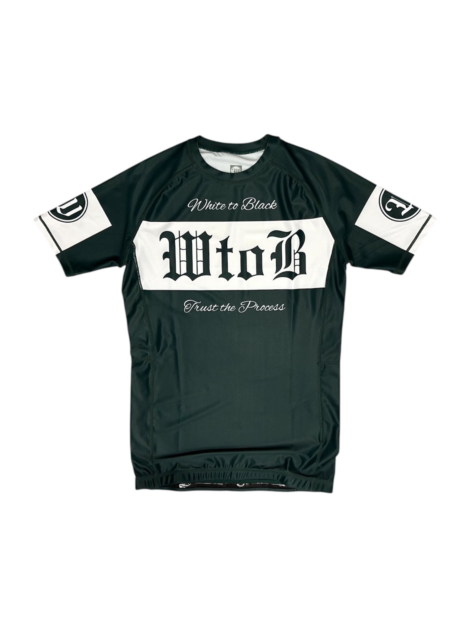 Rashguard verde y blanco fro